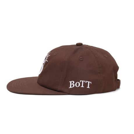 BoTT / B LOGO 6 PANEL CAP / BROWN