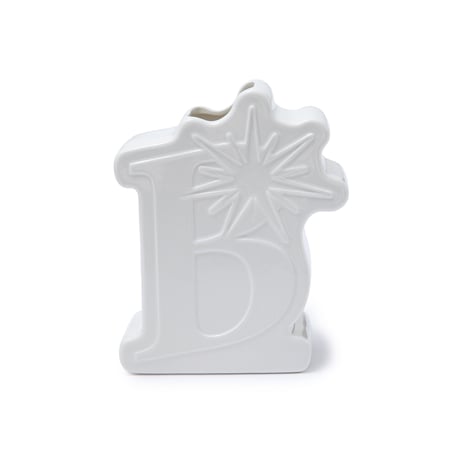 BoTT / B LOGO FLOWER VASE / WHITE