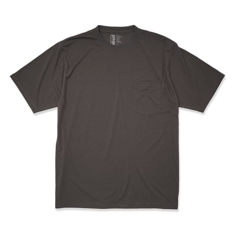 GARBAGE / POCKET TEE (BIG PEACE) / C.GREY (BLACK PRINT)