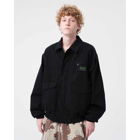BoTT / CANVAS WORK JACKET / BLACK