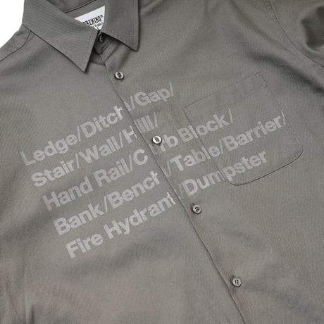HOMBRE NINO / SKATE ESSENTIALS SHIRT / NAVY