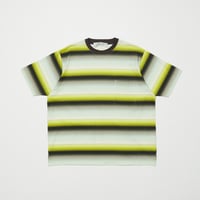 BAL / GRADIENT STRIPE CREW NECK TEE / MINT