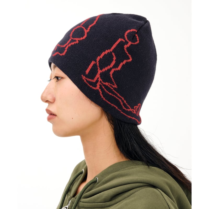 SOL soonerorlater / YOGA BEANIE / NAVY | Sophomore