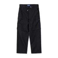 BoTT / RIPSTOP CONVERTIBLE PANT / BLACK