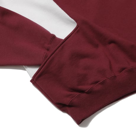 HOMBRE NINO / PANEL CREW NECK / BLACK
