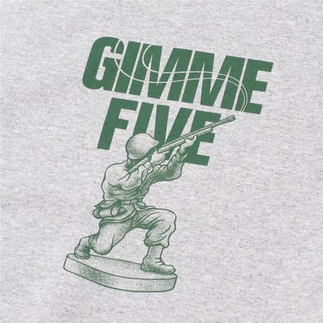 GIMME FIVE / SOLDIER CREW / HEATHER GREY
