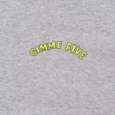 GIMME FIVE x TIM COMIX / SPACE SHIP TEE / HEATHER GREY