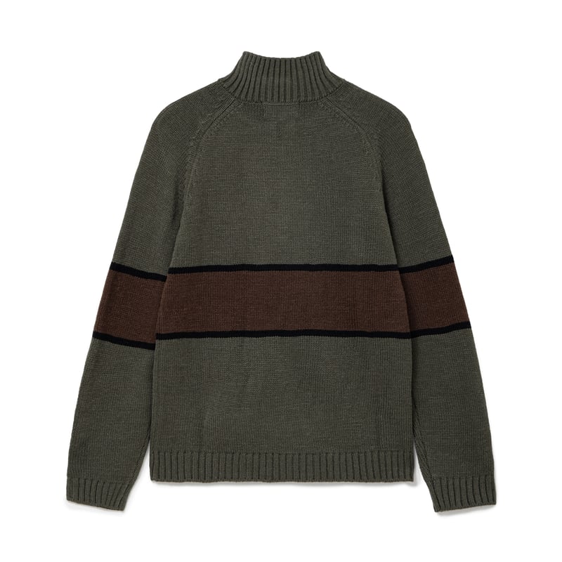 BoTT / HALF-ZIP DRIVERS KNIT / OLIVE | Sophomore BoTT / HALF-ZIP DRIVERS KNIT / OLIVE | Sophomore