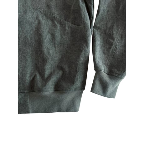 COMFORTABLE REASON / PIGMENT COATING HOODED JACKET / OLIVE