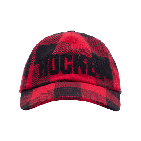 HOCKEY / PLAID HOCKEY HAT / RED