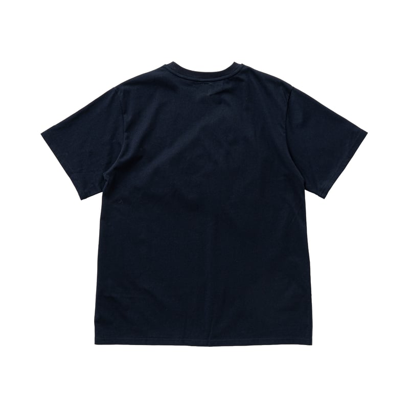 SPECIAL GUEST K.K. / FAUX FUR PATCH TEE / NAVY
