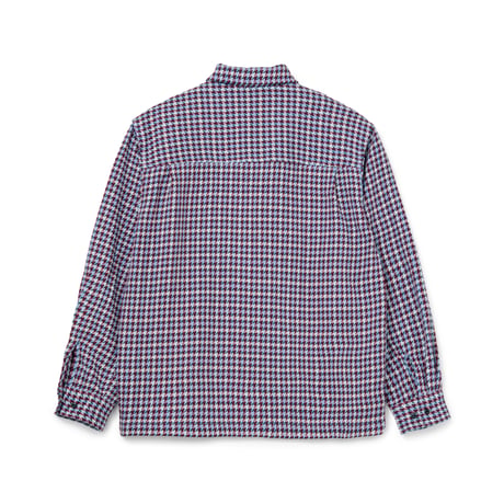 BoTT / ZIP-UP FLANNEL SHIRT / SLATE BLUE