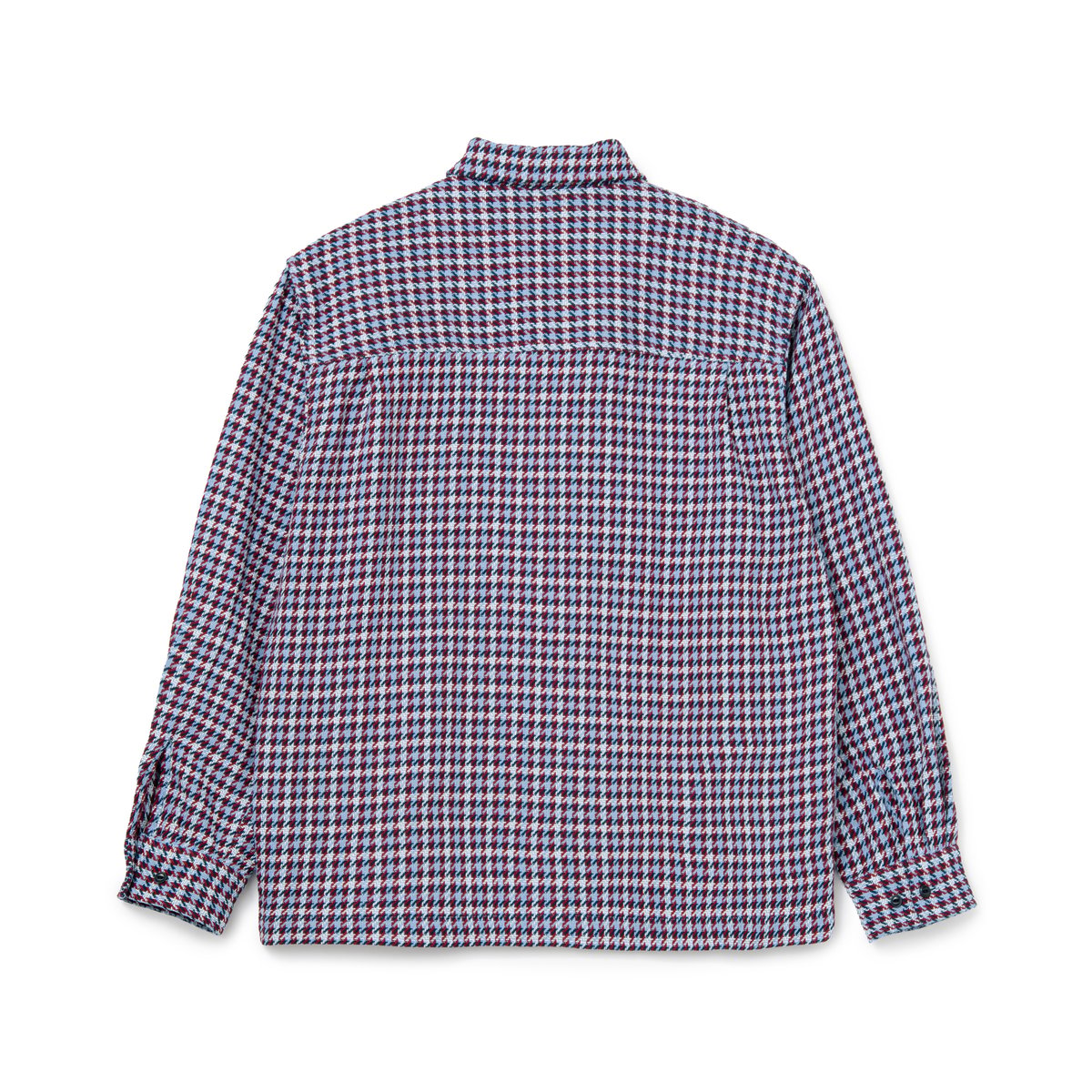 BoTT / ZIP-UP FLANNEL SHIRT / SLATE BLUE | Soph
