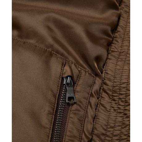 BAL / x SPIEWAK DOUBEL ZIP BOMBER JACKET / BLACK
