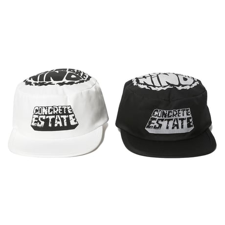 HOMBRE NINO / CONCRETE ESTATE LOGO CAP / BLACK