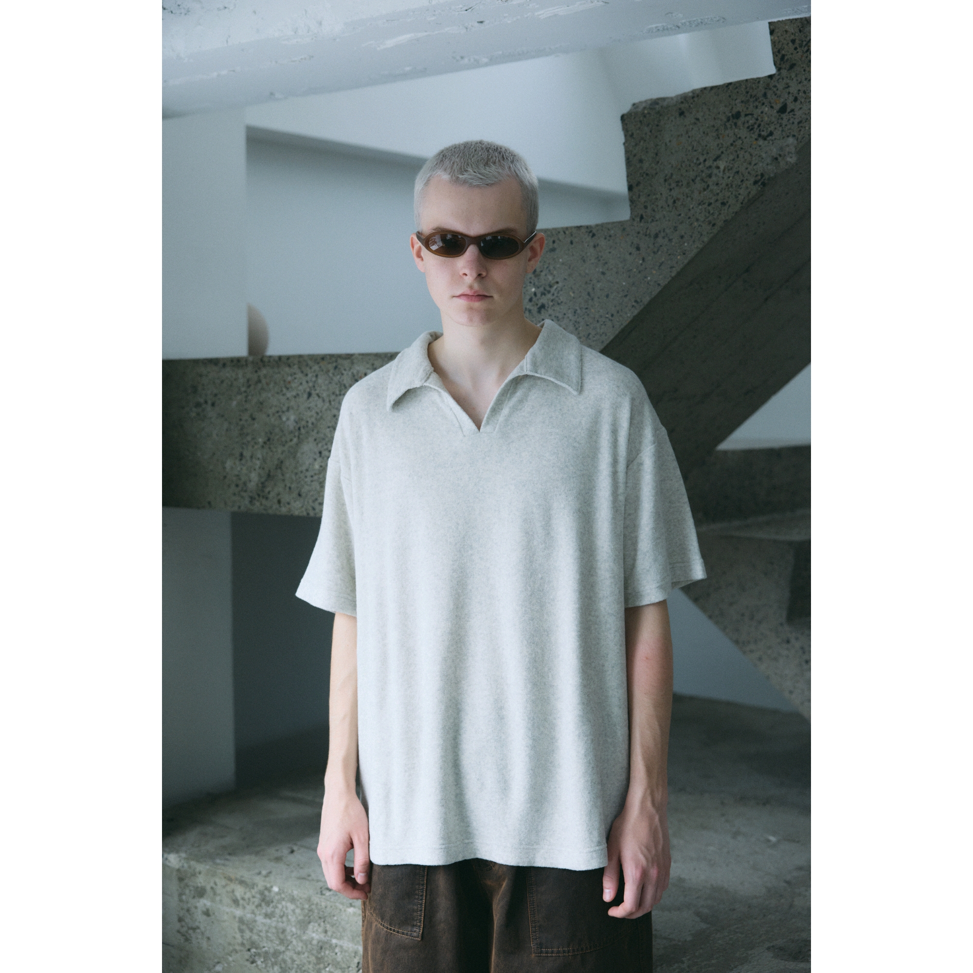 COMFORTABLE REASON / COMFORT PILE POLO / ASH |