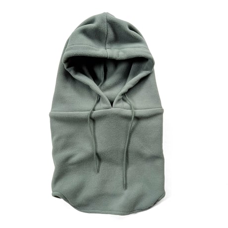 COMFORTABLE REASON / FLEECE BALACLAVA / GREEN