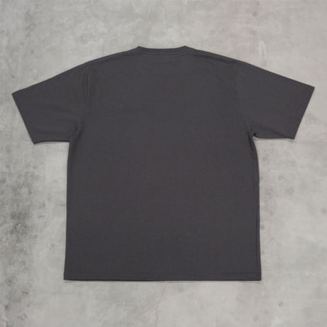 GARBAGE / PLAIN POCKET TEE / DARK GREY
