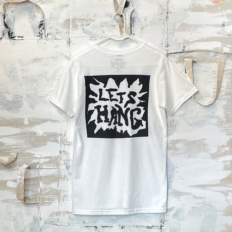 4WD  (4 WORTH DOING) / LETS HANG TEE / WHITE