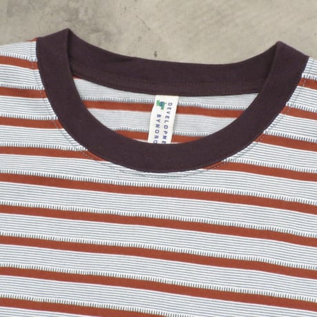 NOROLL / UNEVENNESS S/S TEE / ORANGE