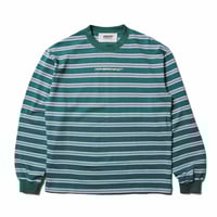HOMBRE NINO / STRIPE L/S TEE / TURQUOISE