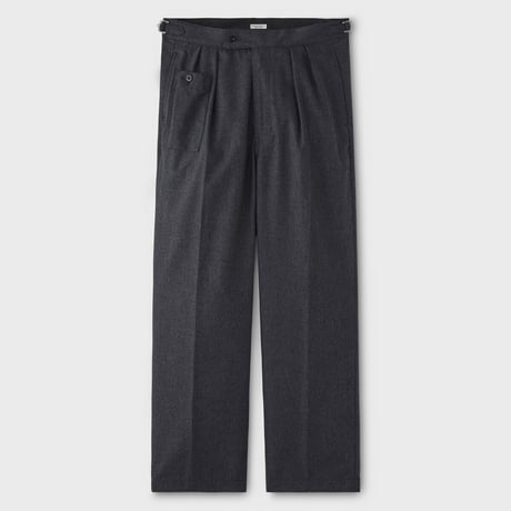 PHIGVEL MAKERS & Co. / W/CA SAFARI TROUSERS / CHARCOAL