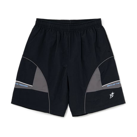 BoTT / PANELED TRACK SHORT / BLACK