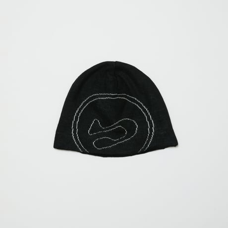 BAL / BIG LOGO SOFT BEANIE HAT / BLACK