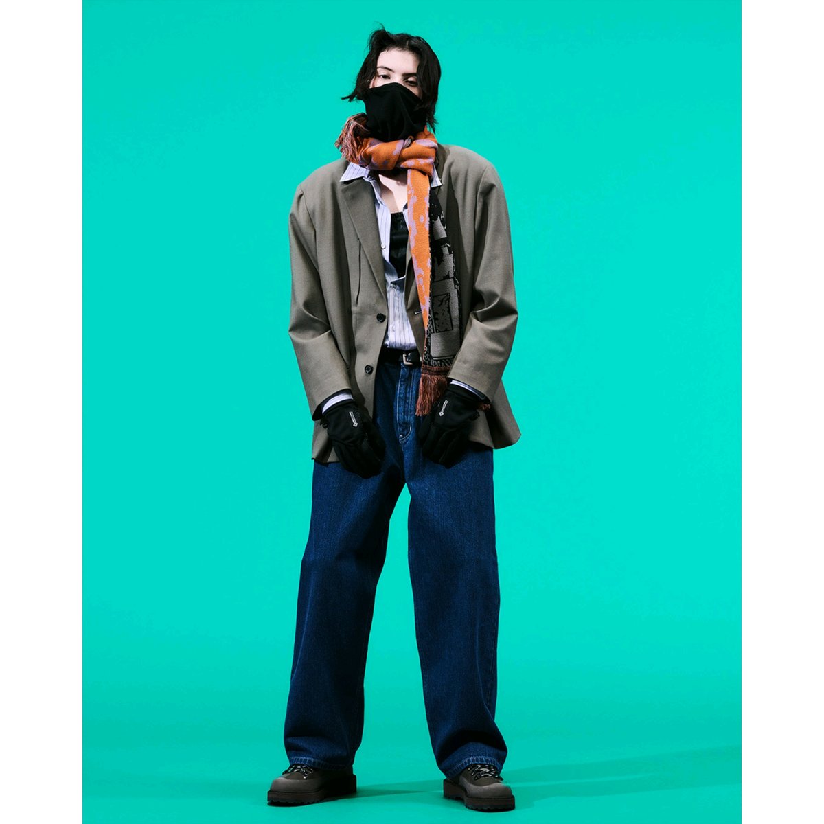 BAL / JACQUARD KNIT SOCCER SCARF / MULTI | Soph