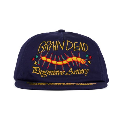 BRAIN DEAD / LAST DANCE 5 PANEL HAT / NAVY