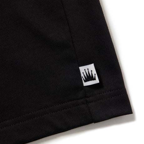 SARCASTIC / ENJOY E AGAIN SHORT SLEEVE TEE / BLACK