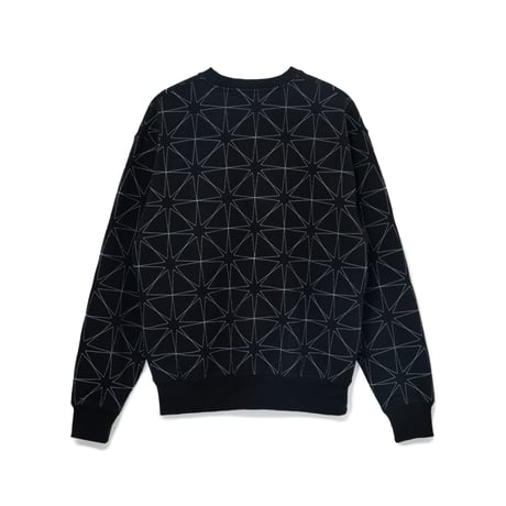 BoTT / SPARKLE STITCHED CREWNECK / BLACK
