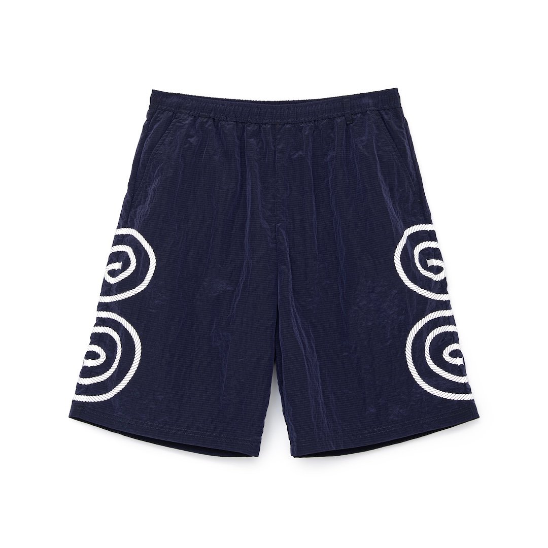 SOL soonerorlater / ROPE LOGO SHORTS / NAVY | S