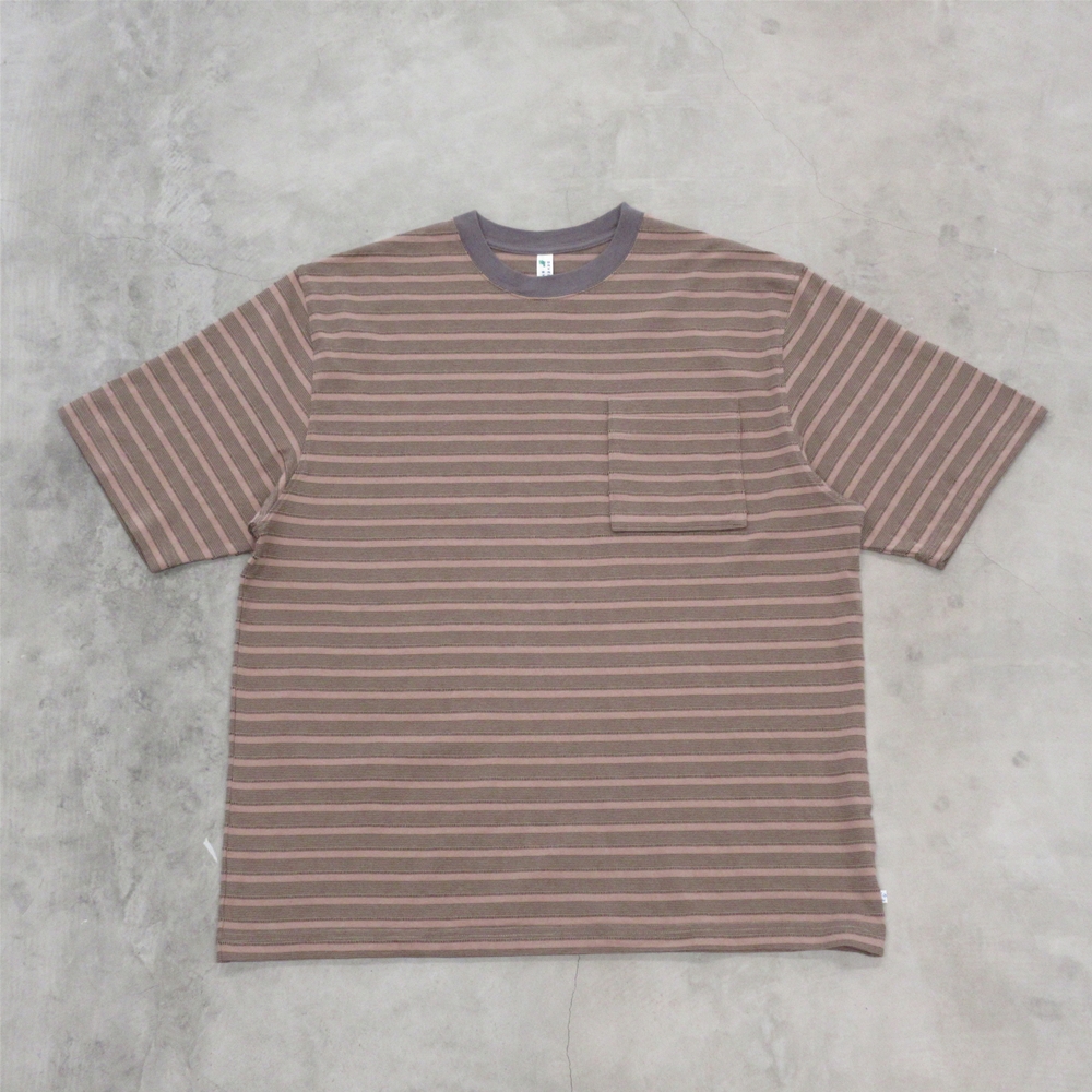 NOROLL / UNEVENNESS S/S TEE / SOILBROWN | Sopho