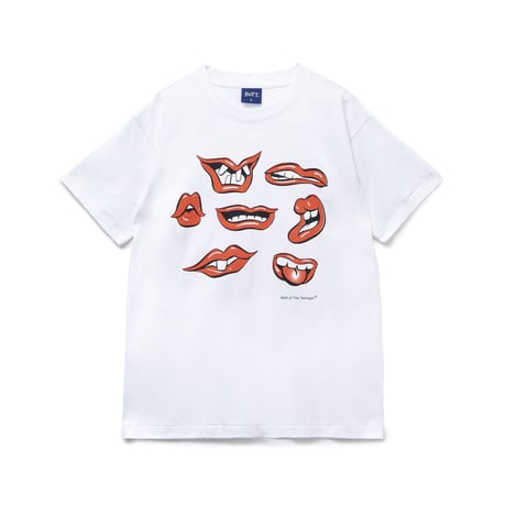 BoTT / FUNNY FACE TEE / WHITE