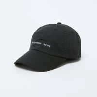 BAL / COTTON 6-PANEL HAT / BLACK