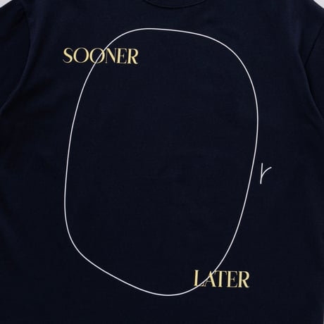 SOL soonerorlater / CIRCLE TEE / NAVY