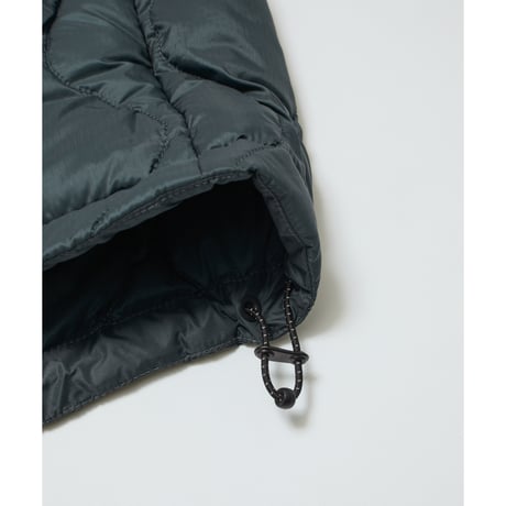 BAL / x TAION BALMACAAN COAT WITH DETACHABLE DOWN VEST / CARBON