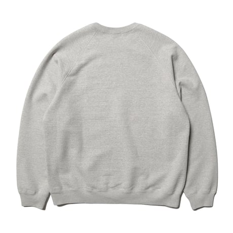 tone / HEAVY WEIGHT CREW NECK SWEAT / ASH GRAY