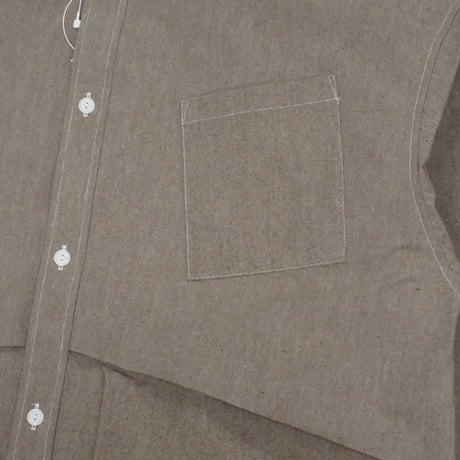 NOROLL / HWR WOOL WEATHER SHIRT / BEIGE