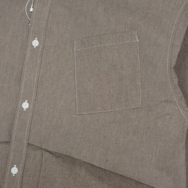 NOROLL / HWR WOOL WEATHER SHIRT / BEIGE | Sopho