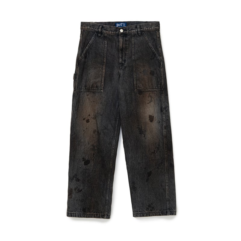 BoTT / OL' DIRTY PAINTER JEAN / WASHED BLACK |
