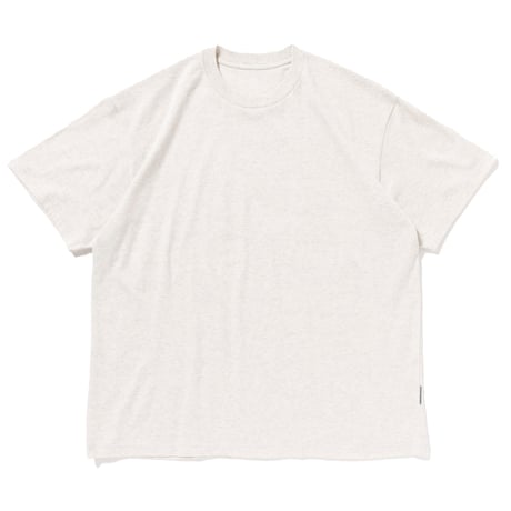 ALWAYTH / TAGLESS 2 PACK T-SHIRTS / BLACK & OATMEAL