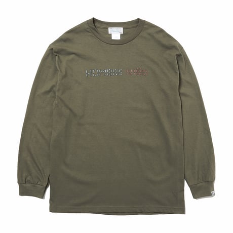 HOMBRE NINO / L/S PRINT TEE (DEADKEBAB TRAFFIC) / M GREEN