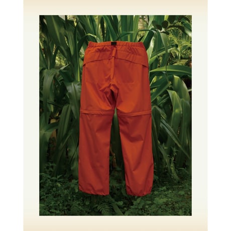 tone / WATERPROOF CONVERTIBLE PANTS / BLACK