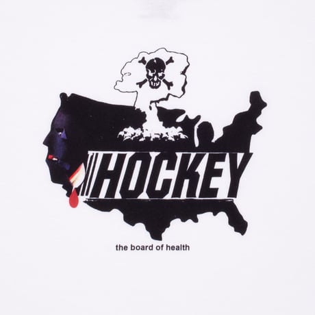 HOCKEY / BOARDS OF HEALTH TEE / WHITE