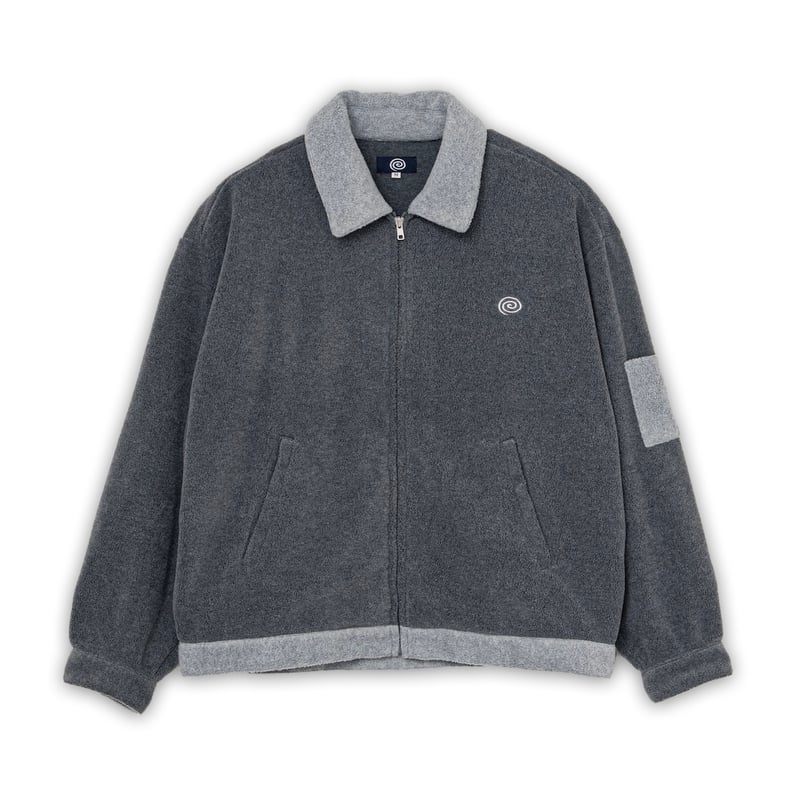 SOL soonerorlater / FLEECE WORK JACKET / GRAY |