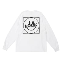 LQQK STUDIO / LQQK SMILEY LOGO POCKET TEE / WHITE