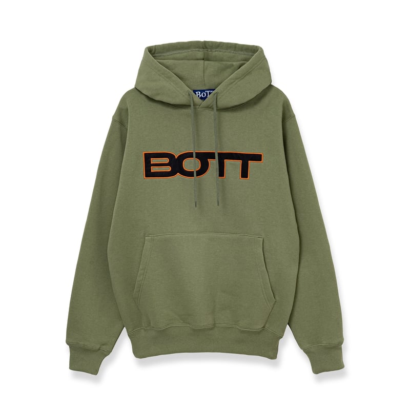 BoTT ボット パーカー カーキ V2 Logo Hoodie オリーブ BoTT / V2 LOGO HOODIE / OLIVE | Sophomore