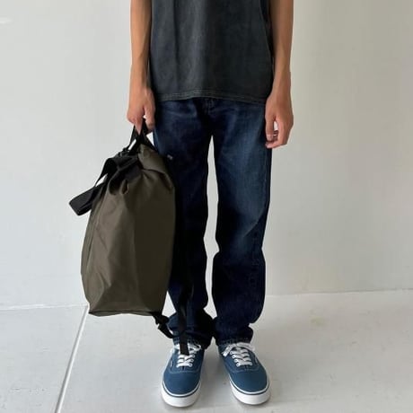 ZEPTEPI & Co. / DRIL BAG / MEDIUM / RAINDROPS / GRAY